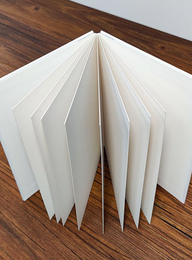 diy手工空白绘本自制翻翻书加厚儿童画画本硬壳涂鸦立体书材料创意美术幼儿园小学相册作品集丙烯马克笔专用