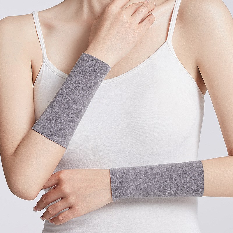 男女士春秋冬德绒护腕针织保暖手腕套关节护肘透气胳膊护套薄弹力