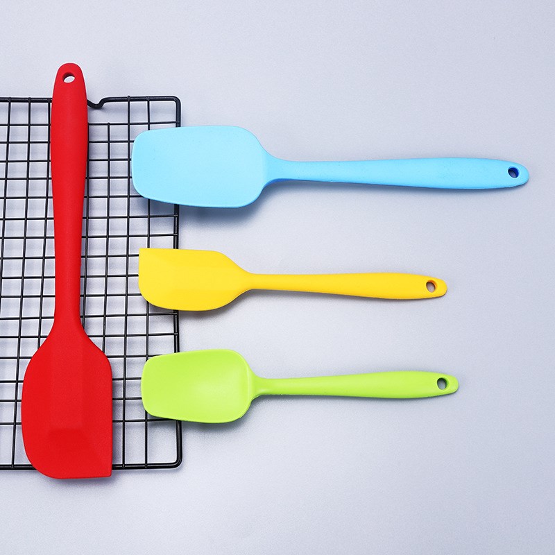 烘焙刮刀4件套 油刷子大小刮铲套装 硅胶厨具4件套奶油刮刀抹刀