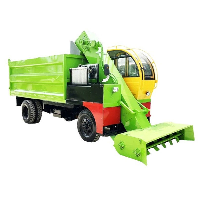 牛场羊场四轮清粪车 家畜养殖三轮铲粪机 收集粪便牧场清理设备