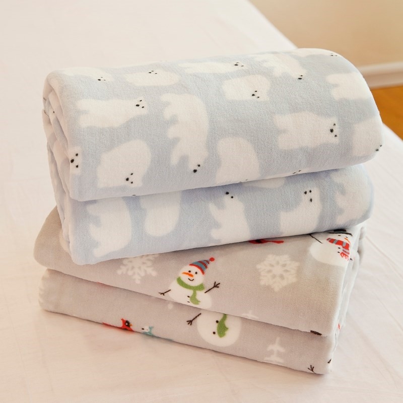 新品珊瑚毛毯冬季加厚保暖床单人宿舍女学生午睡毛巾小被子法兰绒