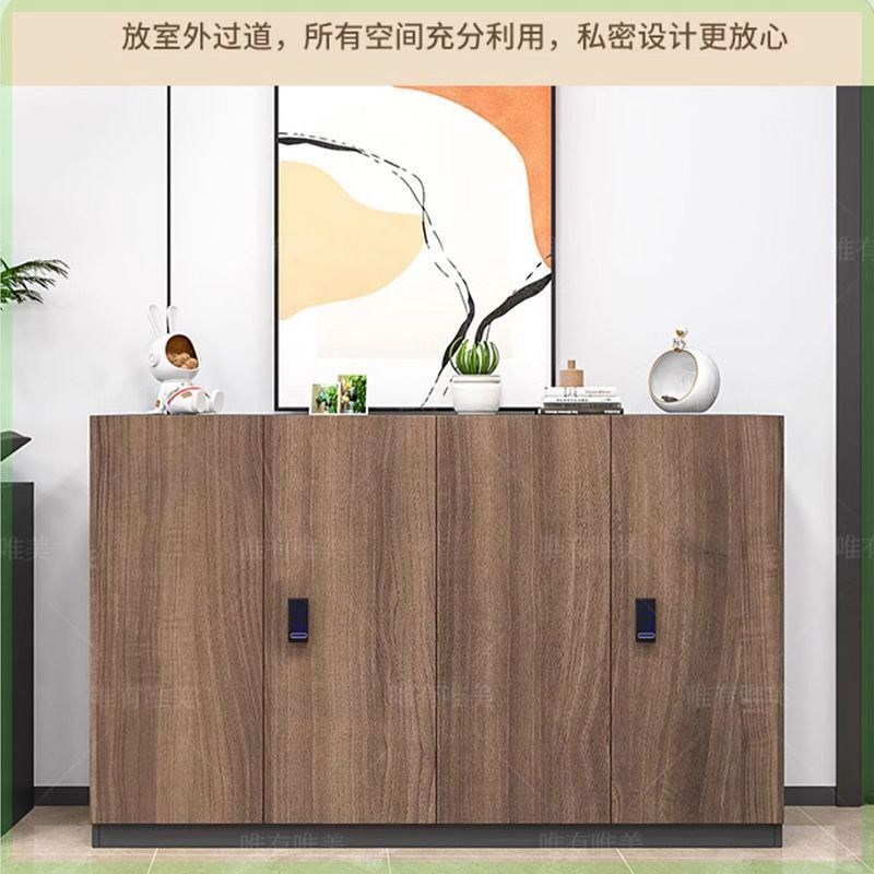 带锁鞋柜家用门口楼道密码锁室外过道电梯口走廊门外柜可锁防盗