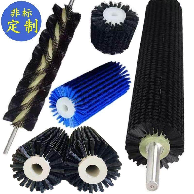 工业清扫器毛刷辊尼龙丝玻璃清洗机毛刷除尘小毛刷轮耐磨圆形刷,电子元器件市场,其它元器件,淘宝优惠券,粉丝福利购,淘宝优惠卷