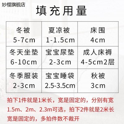 羽丝棉丝绵蓬松太空棉子芯料晴纶腈纶宝宝被子整张水洗棉花填充物