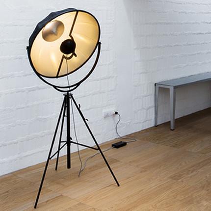 创意个性艺术座地灯立式台灯北欧后现代客厅沙发雷达卫星落地灯
