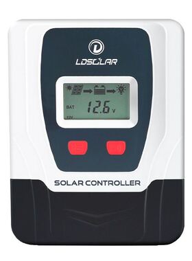 太阳能控制器12v24v48Ov全自动充放电通用型电池板家用智能充电器