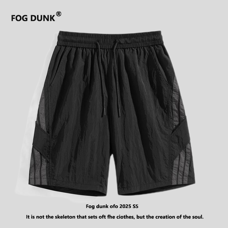 FOG DUNKFOG DUNK夏季新款潮流大码男士休闲短裤美式高街青少年