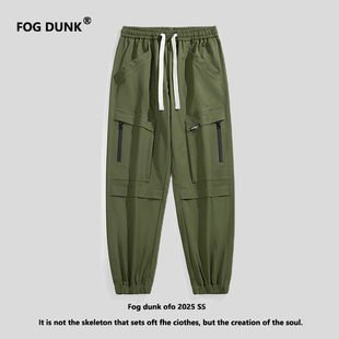 青少年工装 FOG 子男孩防污学生休闲裤 裤 DUNK春季