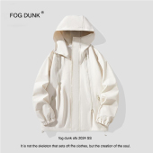 FOG 休闲夹克男女同款 DUNK春秋季 多口袋冲锋衣外套男潮牌户外工装