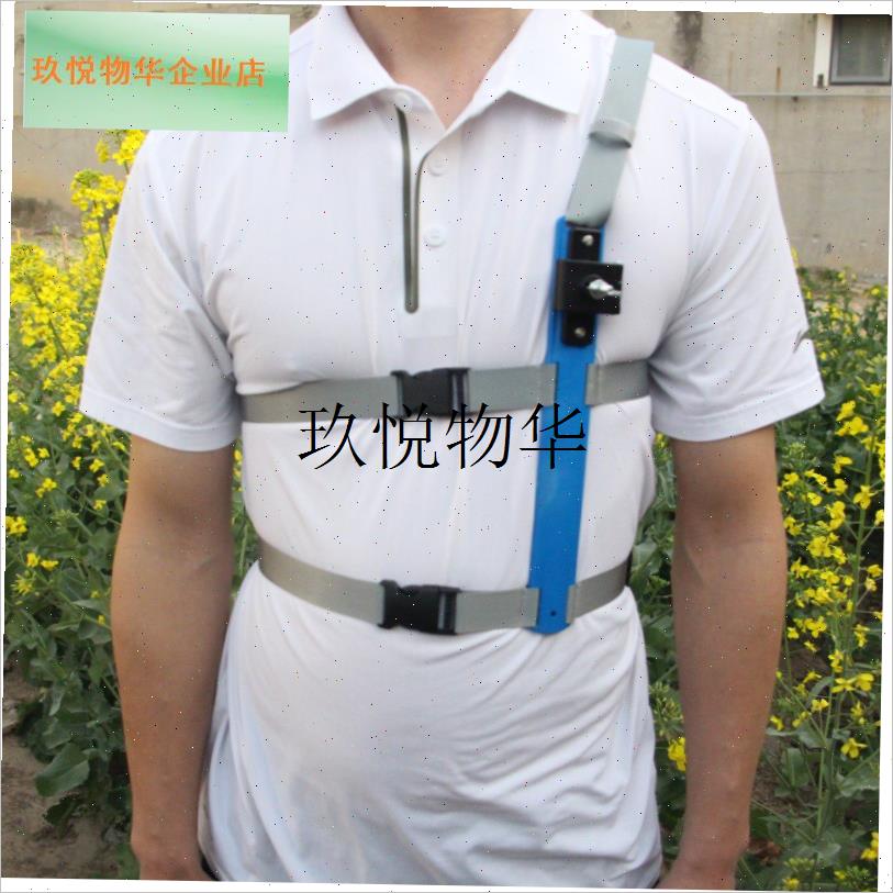钓鱼遮阳伞背带式打伞神器采茶摄影懒人免N手持撑伞神器雨伞固定,