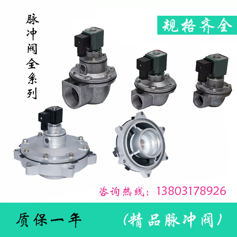 电磁脉冲阀直角螺丝式淹没式直通式工业脉冲除尘器配Z件膜片线圈