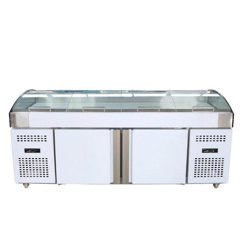 豪华型上翻盖海鲜冰台商用海鲜展示柜超市商场冷鲜制冷保鲜柜,清洗/食品/商业设备,其他食品加工设备,淘宝优惠券,粉丝福利购,淘宝优惠卷