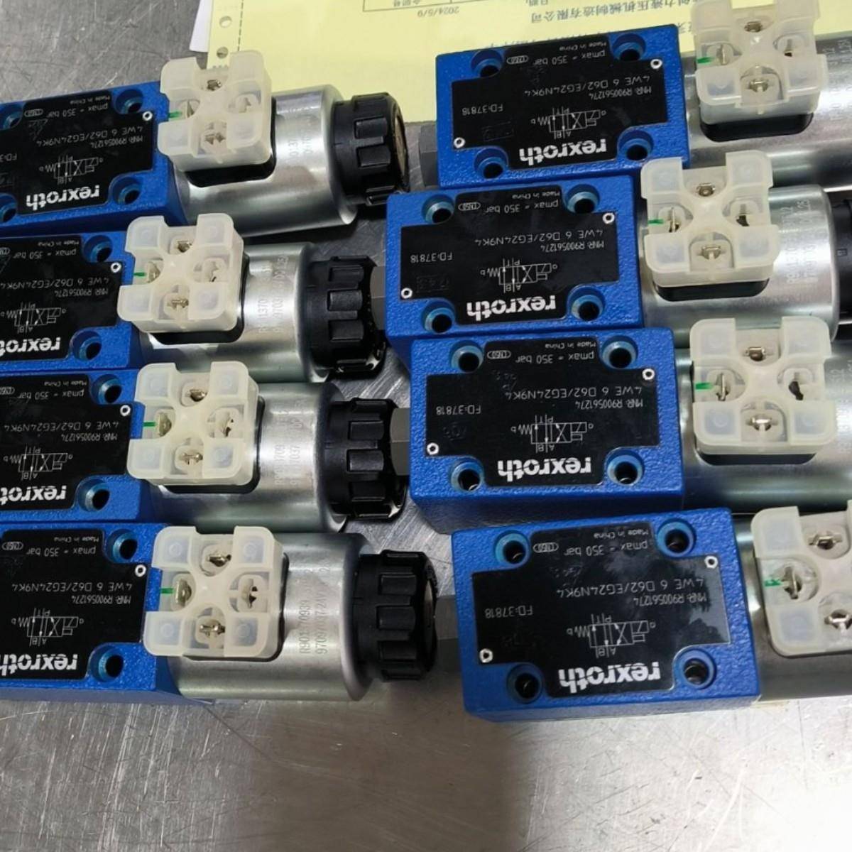 REXROTH电磁阀4WE6J6X/EG24N94/4WE6D62/EG24N94/4WE6E6X/EG24