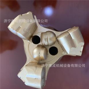 井下用三翼金刚石钻头工程钻孔用三翼金刚石钻头烧结体三翼钻头