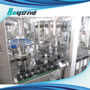 玻璃瓶啤酒灌装机苏打水灌装设备含汽饮料生产线鲜奶适用高效