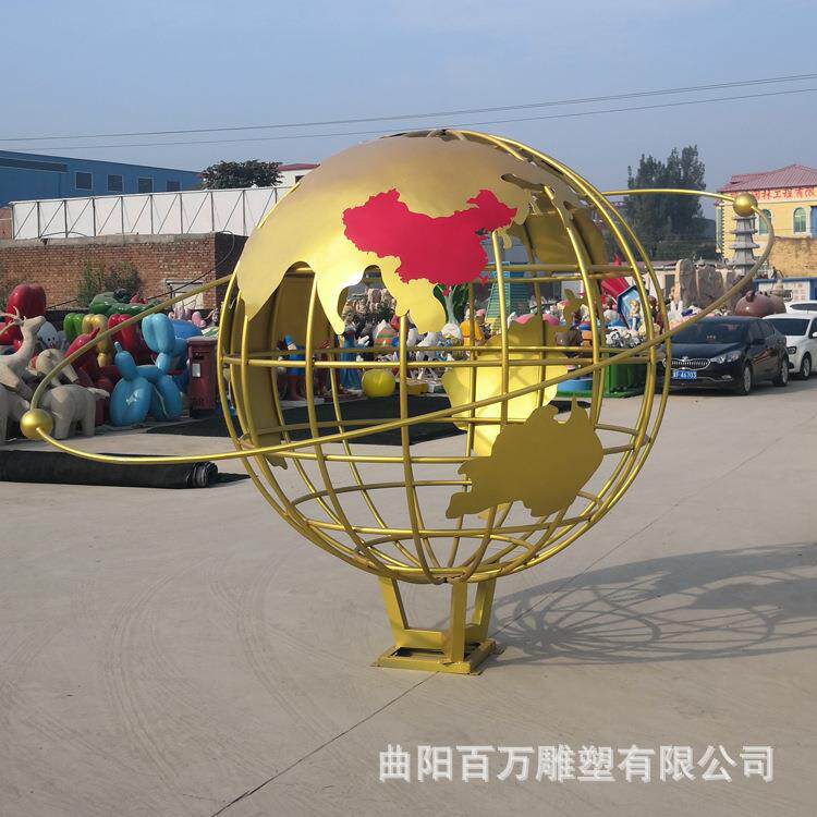 不锈钢镂空球雕塑 可内置灯光 厂家现货供应多种款式球体雕塑