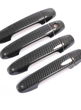 适用于10-15普锐斯prius 30 series 拉手 碳纤维 门把手