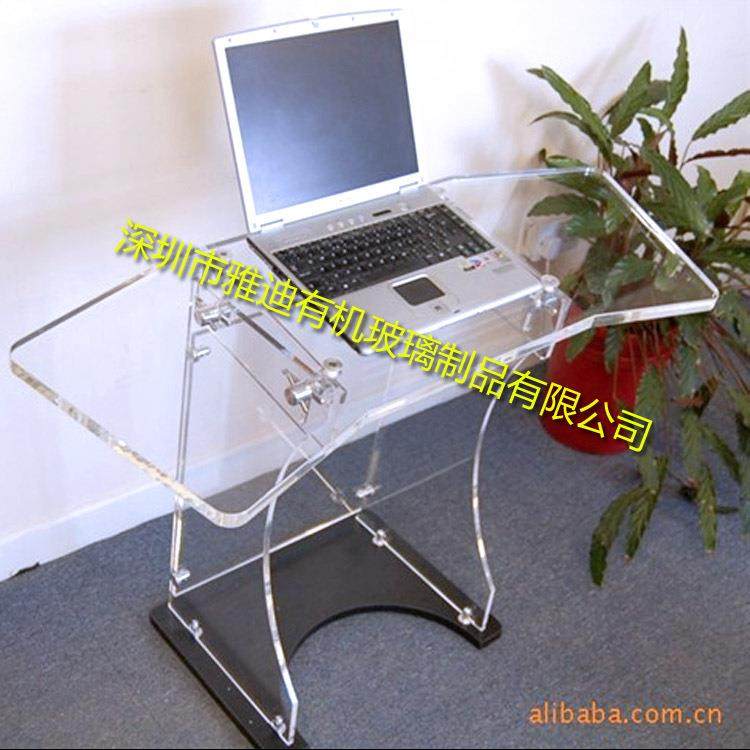 亚克力电脑桌制作 透明商场家具电脑展示支架 有机玻璃办公桌讲台,农机/农具/农膜,其它农用工具,淘宝优惠券,粉丝福利购,淘宝优惠卷