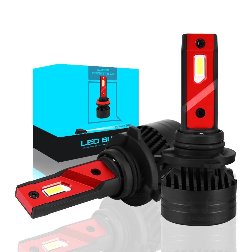 汽车LED雾灯F3 改装45W大功率H11 H8 H7 H4 H1 9007高亮车灯灯泡