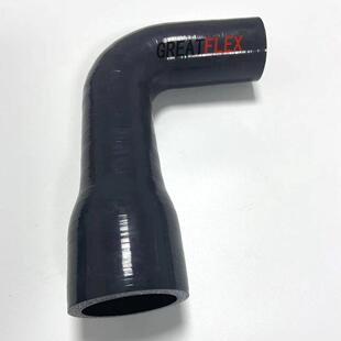 灰色中冷管涡轮增压器90度变径弯头管ER90厂家