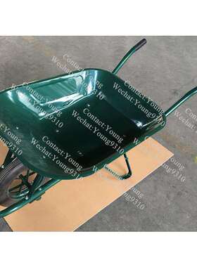 独轮手推车农业家用推沙泥土花园翻斗车工地建筑垃圾搬运车WB6400