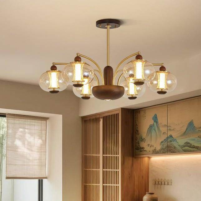 法式轻奢高级中古客厅灯美式复古餐厅灯胡桃木色书房卧室房间吊灯,农机/农具/农膜,其它农用工具,淘宝优惠券,粉丝福利购,淘宝优惠卷