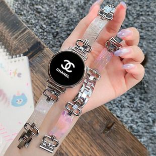 适用小米watch s4 41mm手表表带S4port树脂手镯S3/S2/S1金属Color2高级感红米watch5/4女款腕带手环10/98透气