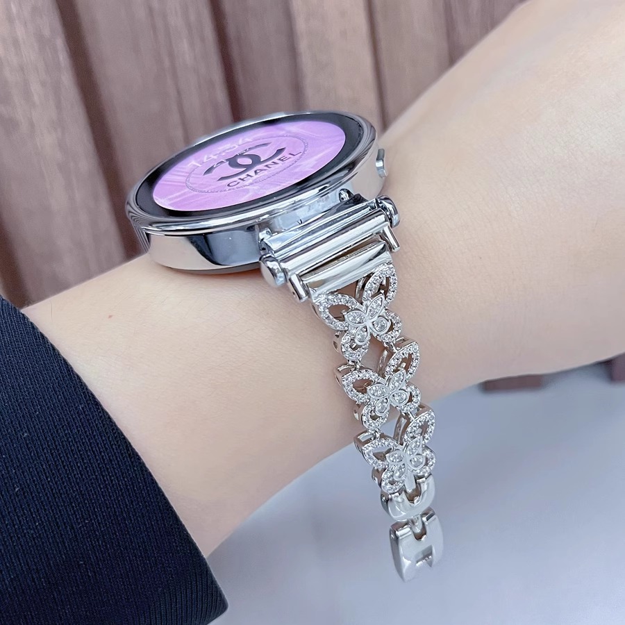 佐仕盾watch锆石蝴蝶表带