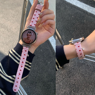 vivo手表watch watch5韩系星星真皮Sport细款 1设计款 watch3 适用OPPO iQOO X2mini手表4pro表带女生3新款