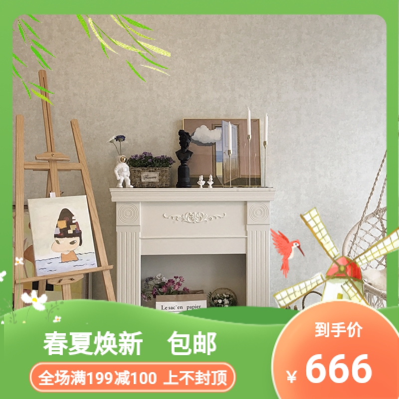 美式复古壁炉柜欧式民r宿装饰柜背景墙电视柜白色简约婚礼壁炉架