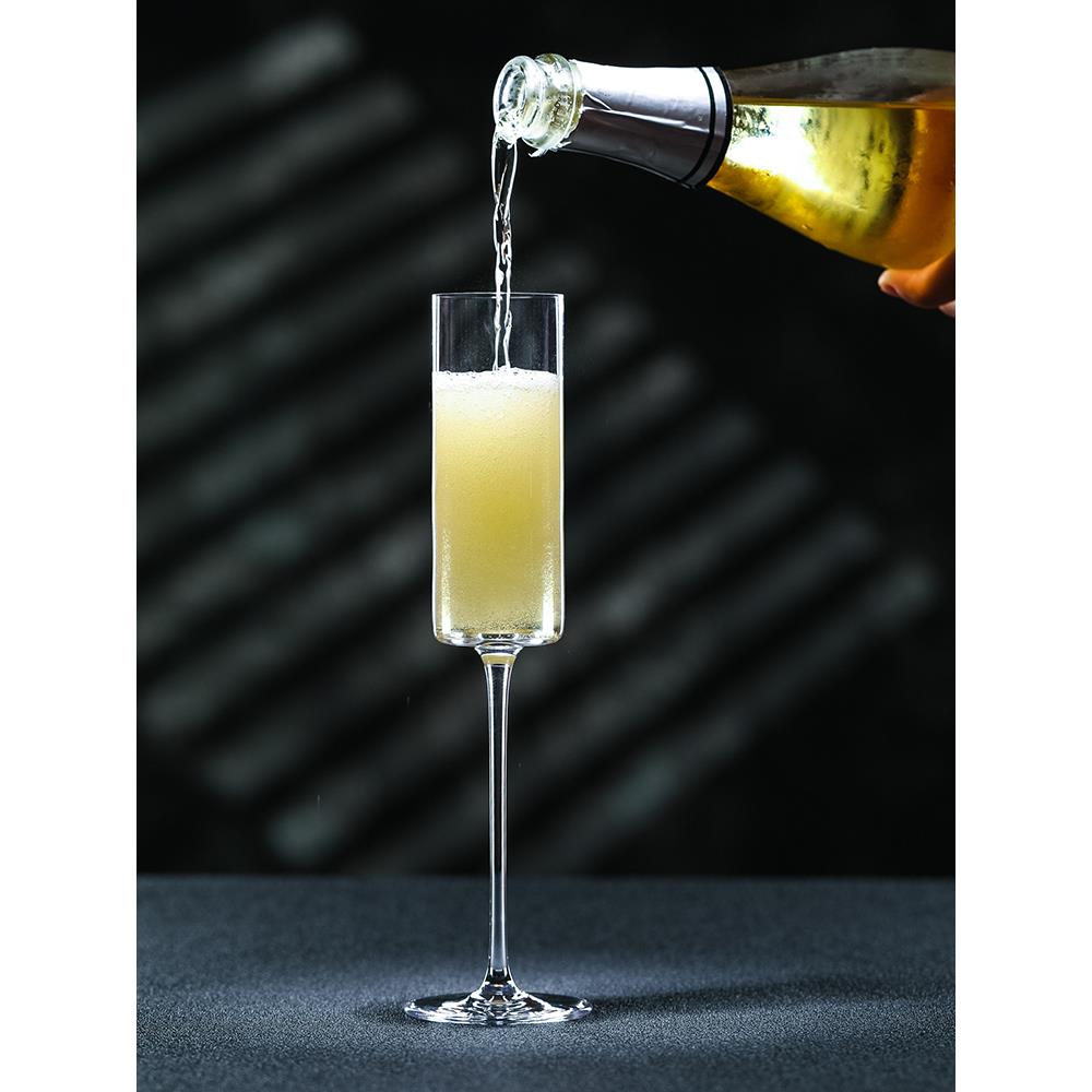 CP8202 CRISON无铅水晶玻璃香槟杯 酒吧传奇高脚杯起泡酒气泡酒杯