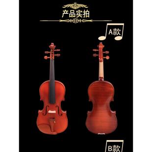 进口欧洲小提琴入门考试 大学生手工实木中提琴 儿童学习练习