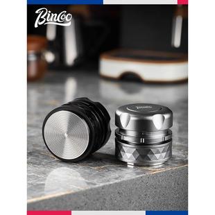 Bincoo布粉器压粉锤二合一恒定压力意式咖啡机器具螺纹咖啡压粉器