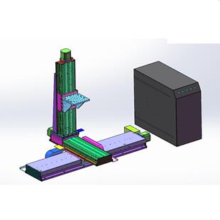 三轴工作台三维移动台运动控制卡平台二次开发伺服实验厂家