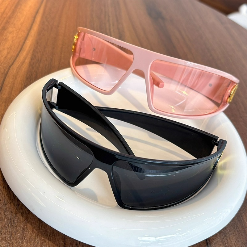 2025新款发箍墨镜女款高级感网红时髦拍照凹造型太阳眼镜防紫外线