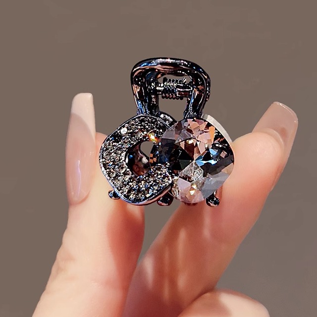 新款精致水钻小号抓夹