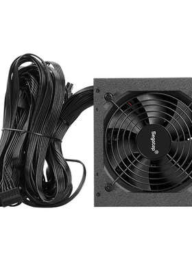 鑫谷GP600W黑金版额定500W/600W/650W/750W/850W台式机电脑电源