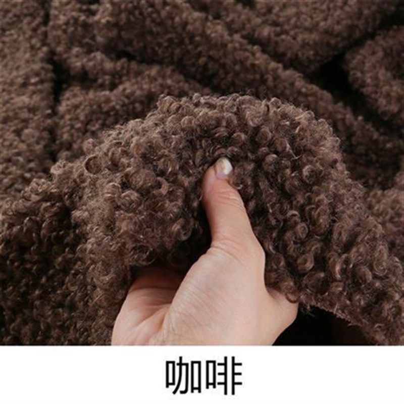 仿中羊圈毛绒布料超柔软大颗粒羊z卷毛抱枕手工diy棉花娃娃头发布,居家布艺,海绵垫/布料/面料/手工diy,淘宝优惠券,粉丝福利购,淘宝优惠卷