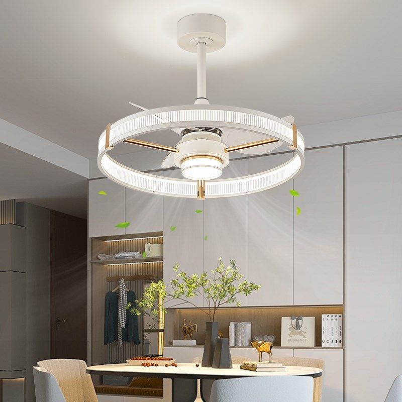 餐厅风扇灯吊扇灯简约现代家用智能卧室房间小客厅电风扇吊灯一体,家装灯饰光源,风扇灯,淘宝优惠券,粉丝福利购,淘宝优惠卷