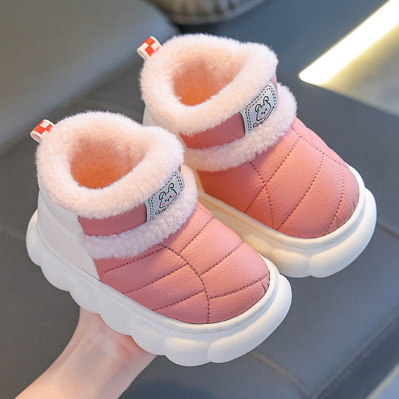 儿童冬季棉拖鞋加绒保暖PU皮防水厚底包跟亲子中大童家居,居家布艺,居家棉拖/棉鞋,淘宝优惠券,粉丝福利购,淘宝优惠卷