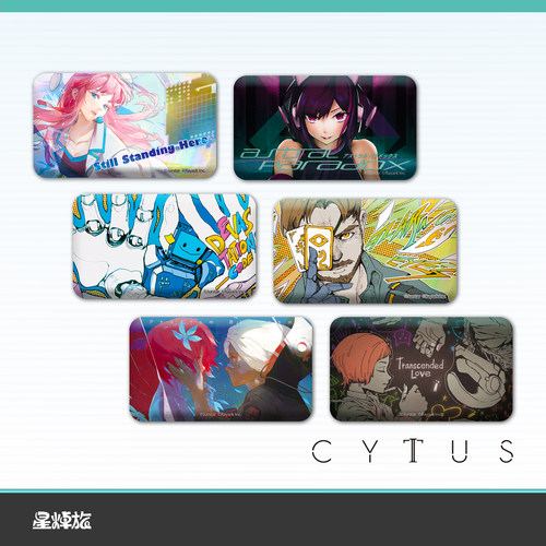 音乐世界CytusⅡ方形曲绘徽章