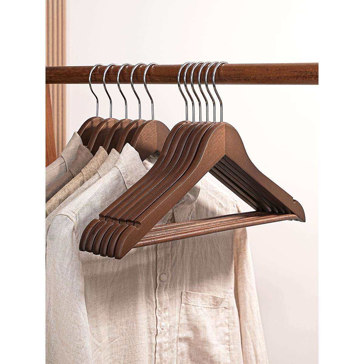 木头衣架北欧轻复古实木家用挂衣防滑加厚木质衣撑别墅酒店挂衣物,农机/农具/农膜,播种栽苗器/地膜机,淘宝优惠券,粉丝福利购,淘宝优惠卷