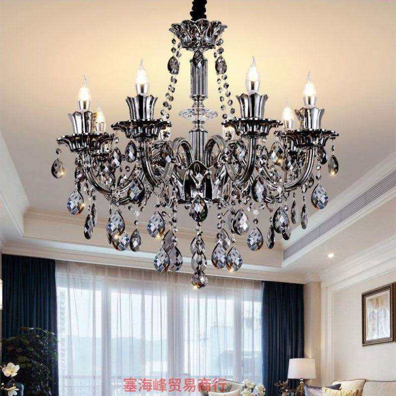 欧式吊灯客厅水晶灯法式复古餐厅卧室美式2025年新款黑色灯具,农机/农具/农膜,播种栽苗器/地膜机,淘宝优惠券,粉丝福利购,淘宝优惠卷
