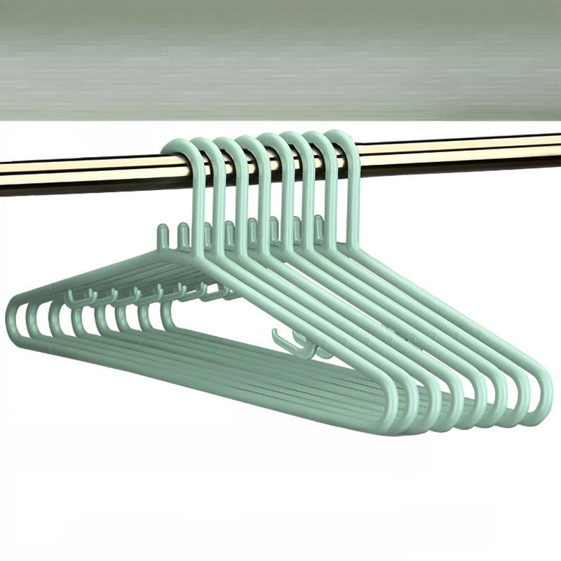 衣架家用挂衣男士大号无痕防肩角晾衣服撑子塑料衣架挂衣家用