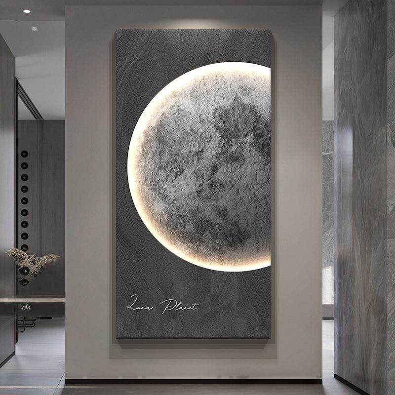 现代简约入户玄关装饰画轻奢高级感月球灯画走廊过道挂画高档大气,农机/农具/农膜,播种栽苗器/地膜机,淘宝优惠券,粉丝福利购,淘宝优惠卷