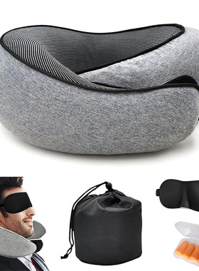 Travel Neck Pillows for Airplanes 2024 pillow Memory Foam枕