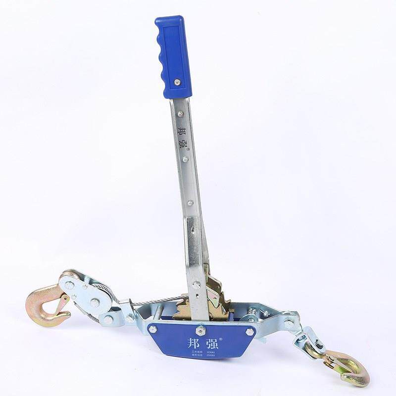 手扳紧线器 棘轮式双钩收紧器 合金电力卡线器垒德株
