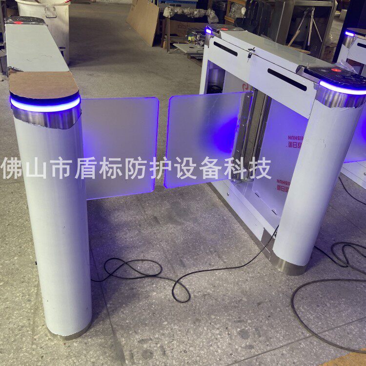 304不锈钢三辊闸旋转闸机景区入口自动摆闸门刷卡人脸识别通道