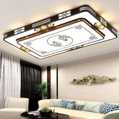 客厅灯2025年新款长方形家用大灯吸顶灯LED简约中式卧室灯具工厂