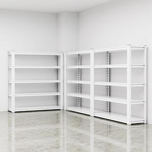 家用货架置物架多层落地仓库阳台储藏室杂物间商用超市钢制收纳架